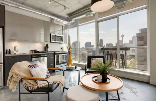 East Village Condo | Downtown Studio Loft – Steps from Stampede Park
