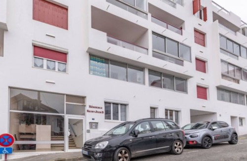 Hendaye Apartment | Downtown Studio with Parking, Elevator, and Easy Beach Access