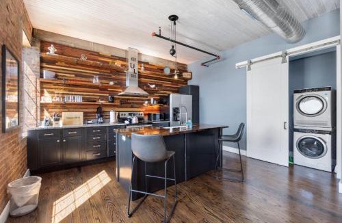 Perryville Apartment | Downtown Urban Loft above Restaurants