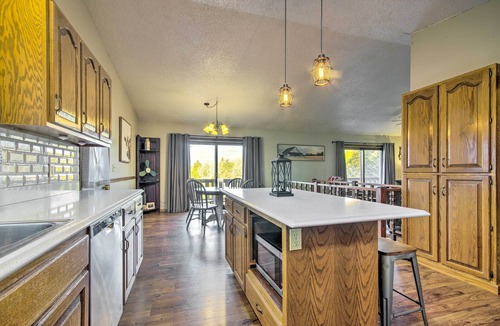 Rocky Mount House | Dreamy Rocky Mount Lake House w/ Boat Dock!