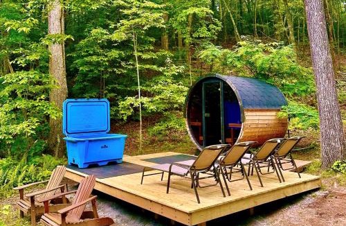 Copperhill House | Dreamy Treehouse Getaway Dog FriendlyDisc Golf