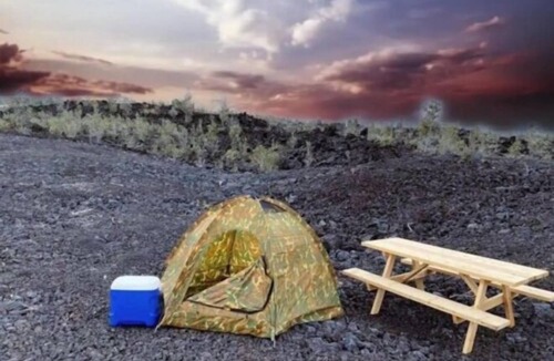 Ocean View RV Rental | Dry Camping Oceanview bring Camping Gear