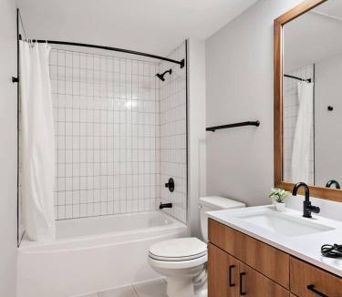 St. Anthony West Apartment | DT UMN New 1BD GYM Rooftop Free Parking