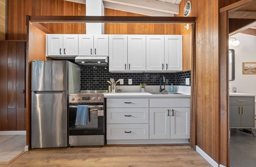 West Haven-Sylvan House | Dual Mid-Century Retreat, Two Kitchens