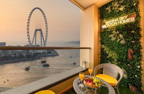 Jumeirah Beach Residence Apartment | Dubai Eye & Palm View #JBR Beach # ULTRA Luxurious 2 BHK