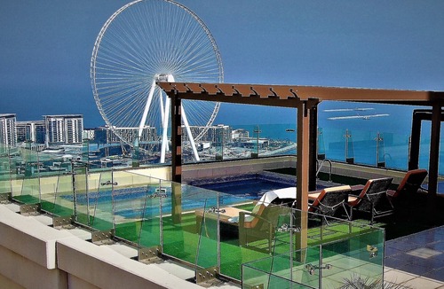 Jumeirah Beach Residence Apartment | Dubai Jbr amazing terrace Penthouse 6 Bdr. private pool!