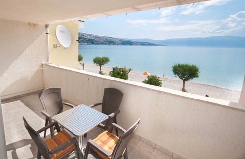 Baska Apartment | Dubravka, studio with sea view