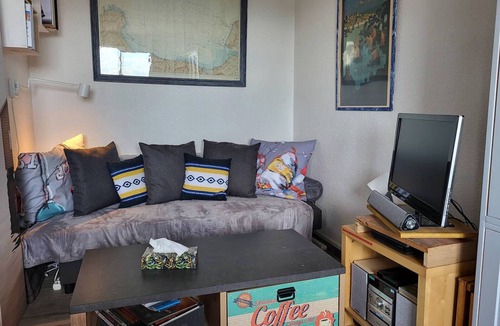 Merville-Franceville-Plage Apartment | Duplex for 4 people 100m from beach with WiFi and Netflix