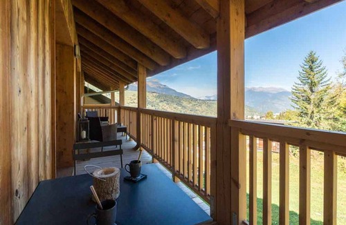 Valmorel Apartment | Duplex 4P in La Charmette, 3BR, 8 Guests, Balcony, Parking