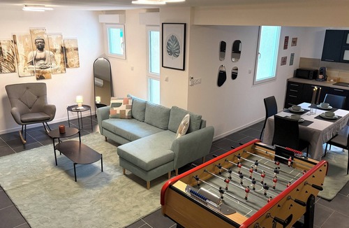 Belleville-sur-Meuse Apartment | Duplex 4 people 2 bedrooms, table soccer netflix Fully equipped