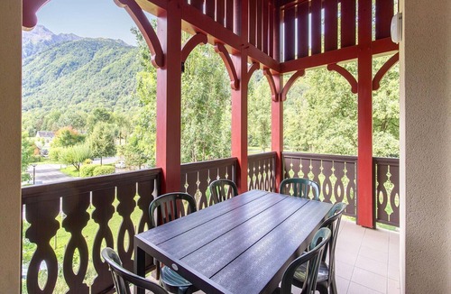 Peyragudes Apartment | Duplex apartment with mountain views