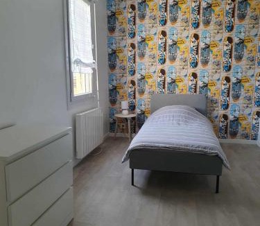 Grande-Synthe Apartment | Duplex appartement 4 chambres120m2
