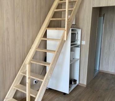 La Chapelle-Saint-Mesmin House | Duplex atypique en bois entre ville et verdures