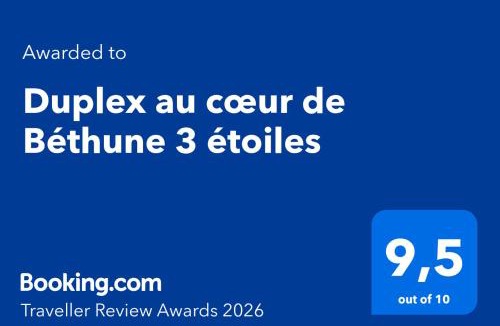 Bethune Apartment | Duplex au cœur de Béthune 3 étoiles