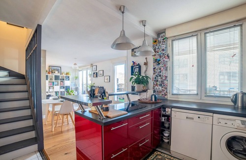 Yves Farge - Le Fleuve Apartment | Duplex Bandiera - Welkeys