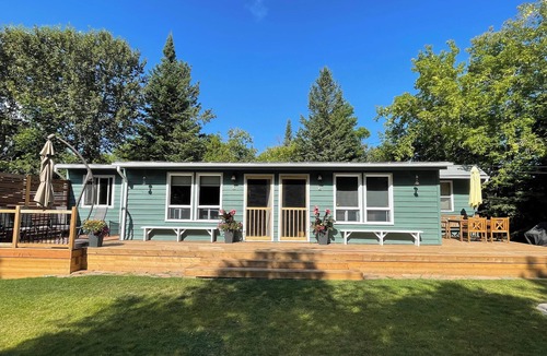 Beaconia Cabin | Duplex Cabin Rental On Secluded, Calm, Clear, Quiet, Gull Lake