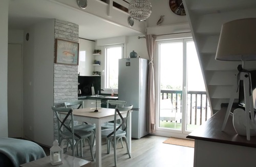 Cabourg Apartment | Duplex* charm and decor, comfortable, equipped, sea 300m, ideal for 4 people