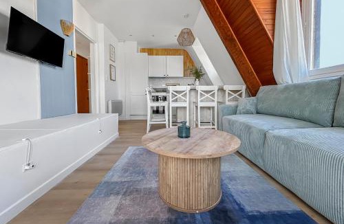 Blonville-sur-Mer Apartment | Duplex cosy idéal pour familles à 200m de la plage