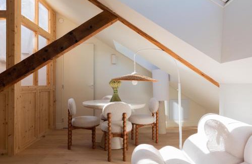 Bagneres-de-Bigorre Apartment | Duplex d'architecte 2 chambres Terrasse Cheminée