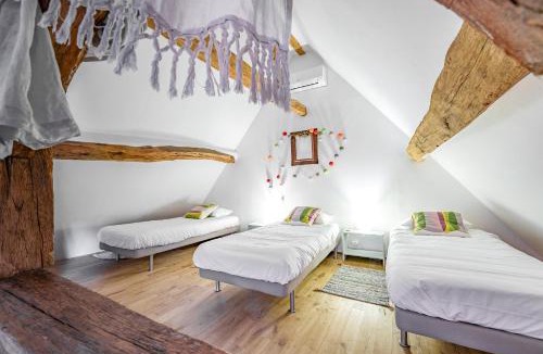 Poce-sur-Cisse Apartment | Duplex de charme dans résidence avec piscine 5 mn Amboise