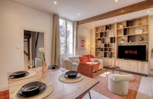 Chartres Apartment | Duplex de charme dans le centre historique, 4 à 6 personnes