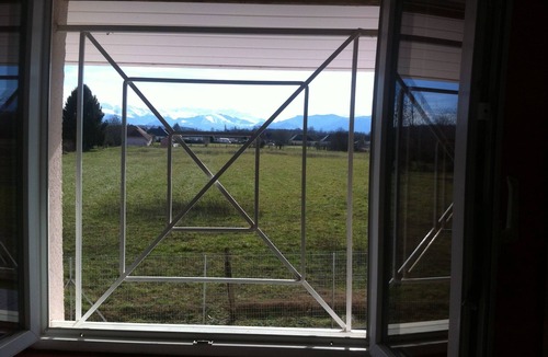 Barzun Apartment | Duplex house 40m2 with spa and pool facing the Pyrenees