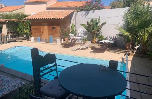 Vendargues Apartment | Duplex indépendant avec accès piscine