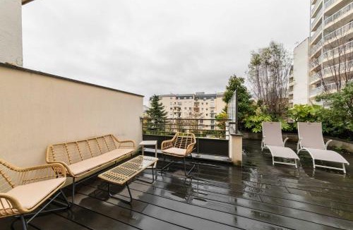 Cœur de Ville Apartment | Duplex lumineux avec terrasse Courbevoie - 6P