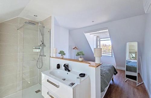 Saint-Mammes Apartment | Duplex lumineux et rénové-Vue Seine-Tout à pied