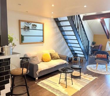 Ris Orangis Apartment | Duplex lumineux Ris-Orangis, proche de Paris et Orly