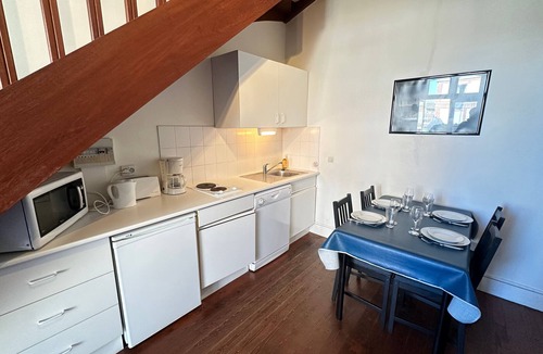 Houlgate Apartment | Duplex near beach and center - 3 guests