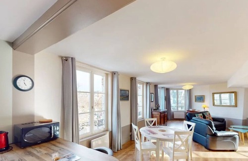 Honfleur Apartment | Duplex Traversière | Spacious | 100m from the Port | 4 Guests
