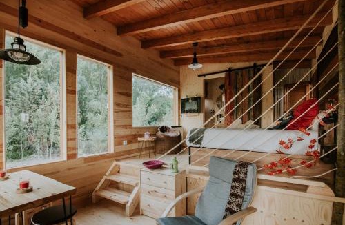 Anguciana Ski Chalet | DURMIENDO ENTRE ARBOLES, Bonita cabaña en La Rioja