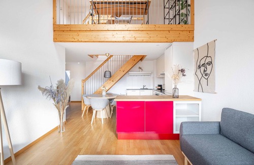 Hard Apartment | E-64 Duplex-3BDR apartment with Sky roof-Zurich West