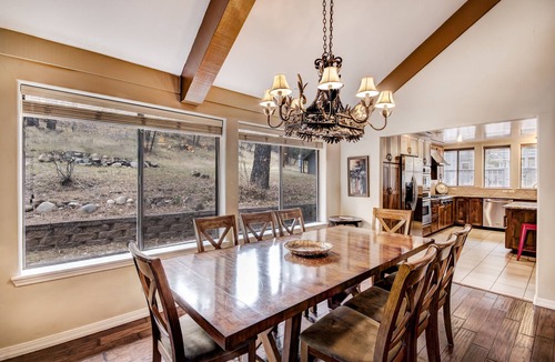 Ruidoso Cabin | Eagle Creek Retreat | Park-Like Setting, Hot Tub, Privacy, Guest House