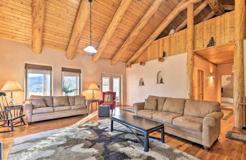 Cimarron House | Eagle Nest Home w/Hot Tub & Views - 5 Min to Lake