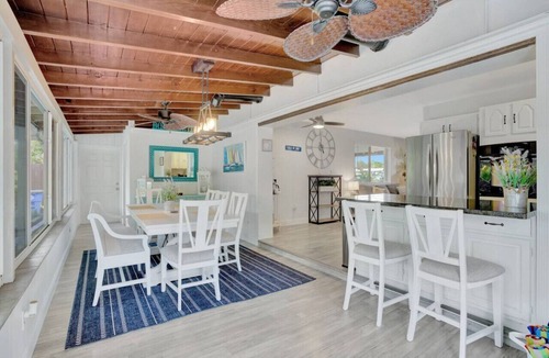 Florida North Atlantic Coast House | Eagle`s Way: Heated Pool, Firepit & Sunroom Near BEACH!