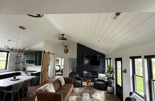 Anna Other | Eagles Crossing is a Newly Renovated 3-Bed Farmhouse with a Large Deck & Hot Tub