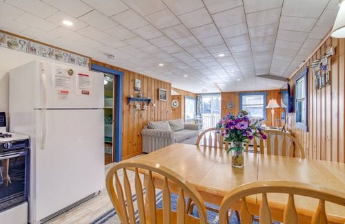 East Wareham Cottage | East Wareham Waterfront Cottage w/Private Dock!