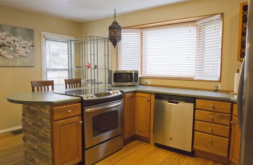 Colorado Springs House | Easy Walk to Shops, Restaurants and parks. Pet Friendly with fenced backyard.