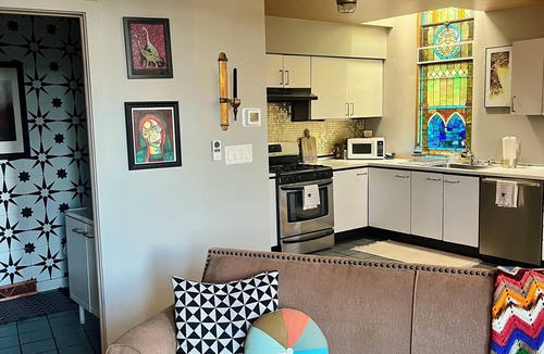 York House | Eclectic Artsy Church Loft