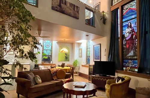 York House | Eclectic Artsy Church Loft