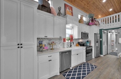 Willis Cottage | Eclectic Mix Of Marilyn, Artwork, and Southern Charm on Lake Conroe