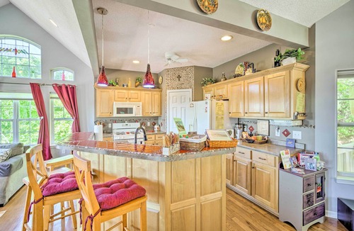 Ranger Cottage | Eclectic Ranger Home w/Mtn Views + Hot Tub!