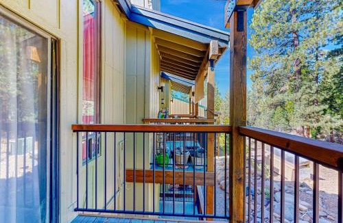 Kings Beach House | Eclectic second floor condo with loft balcony & gas fireplace - family friendly