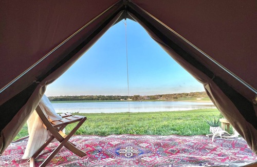 Leon Junction Apartment | [Eclipse Amenities Included]142 Acre Ranch Glamping Tent