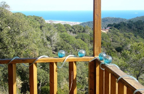 Santa Susanna House | Ecoart WOODEN HOUSE COSTA BRAVA WITH SEA VIEWS AND MOUNTAINS