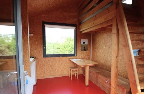 Mont-Bernanchon House | Ecolodge Cassiopée, terrasse, Mont Bernanchon