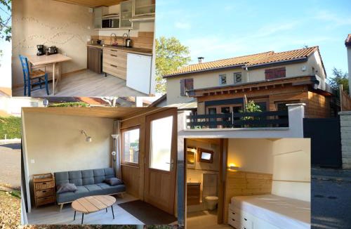 Saint-Priest Apartment | EcooNid studio indépendant, proche du tram, d'Eurexpo et Lyon