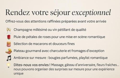 Villette Gare Apartment | Ecrin Romantique, Suite d'exception avec balnéo